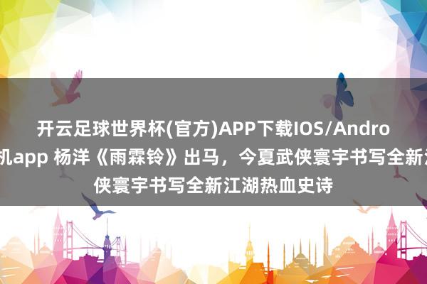 开云足球世界杯(官方)APP下载IOS/Android通用版/手机app 杨洋《雨霖铃》出马，今夏武侠寰宇书写全新江湖热血史诗